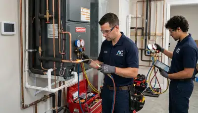 Professional plumber fixing pipes in Tucson, AZ home – Five Star Cooling plumbing repair service